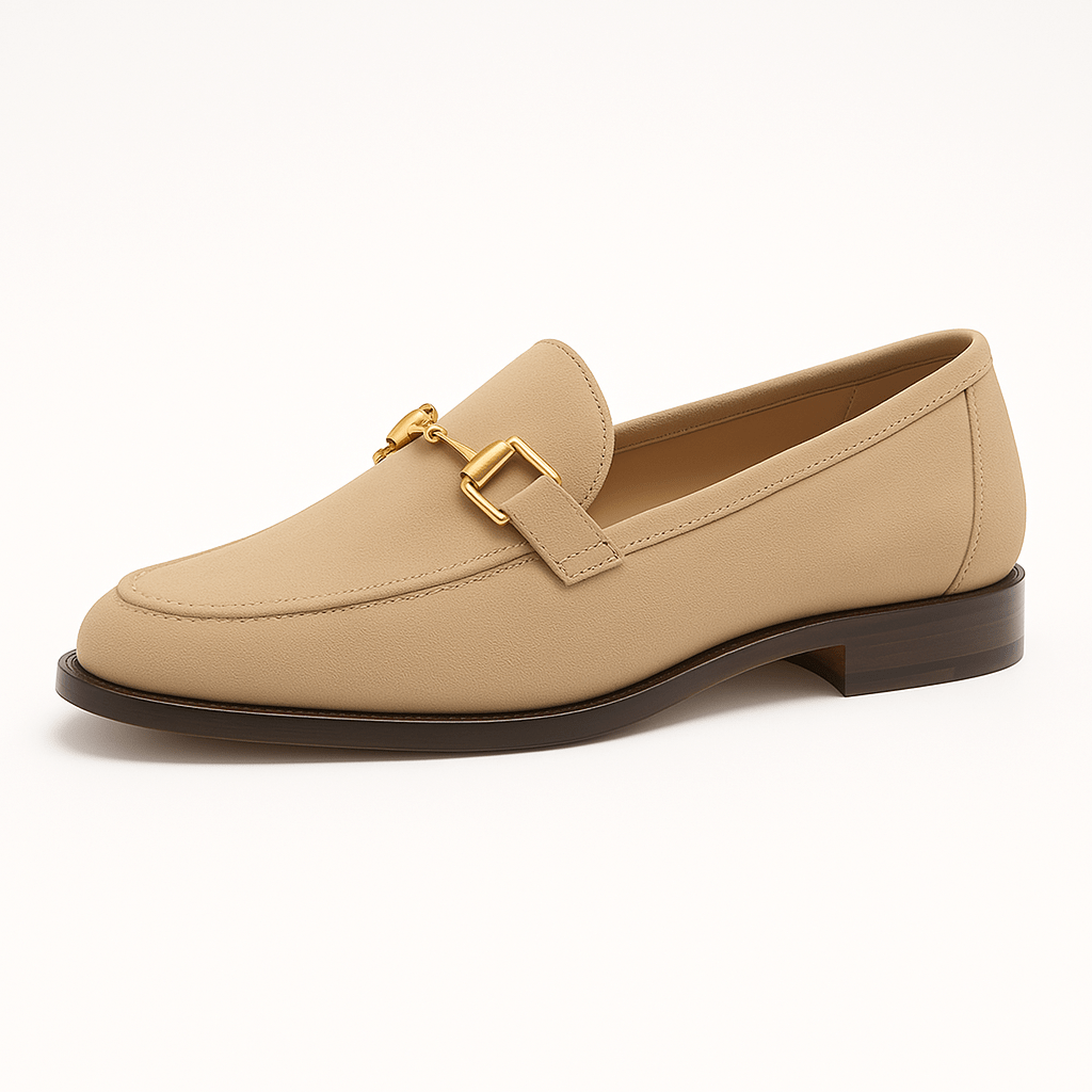 Giviny | Suede Horsebit Loafers