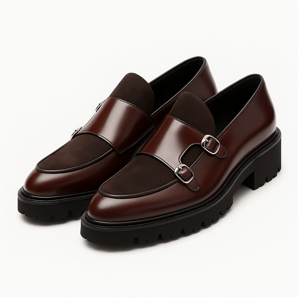 Giviny | Valemont Monk Strap Loafers