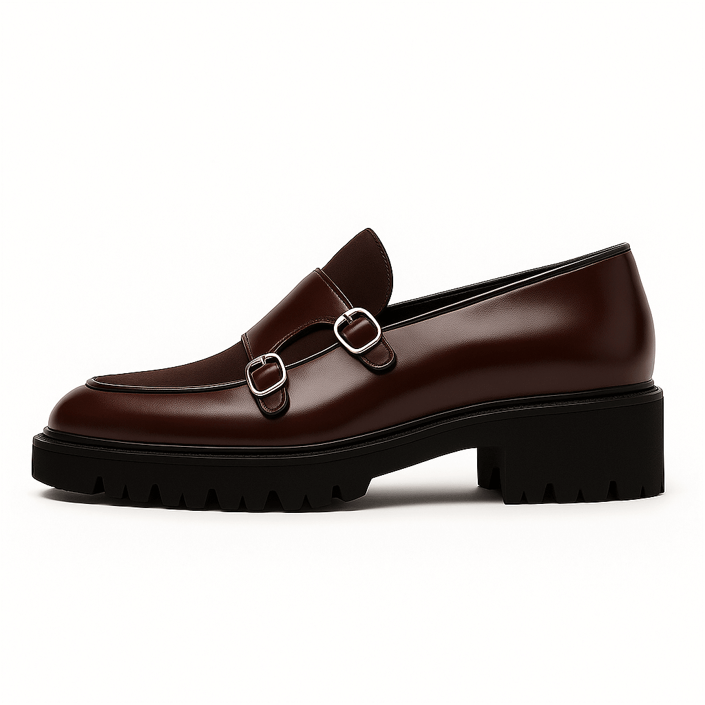 Giviny | Valemont Monk Strap Loafers