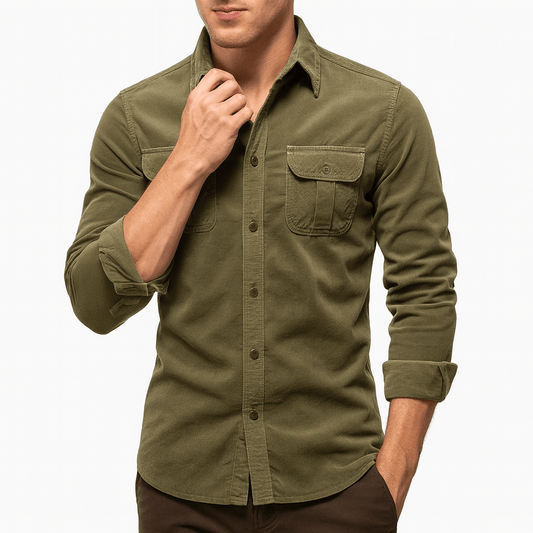 LUXEOUTFIT | Casual Down Shirt