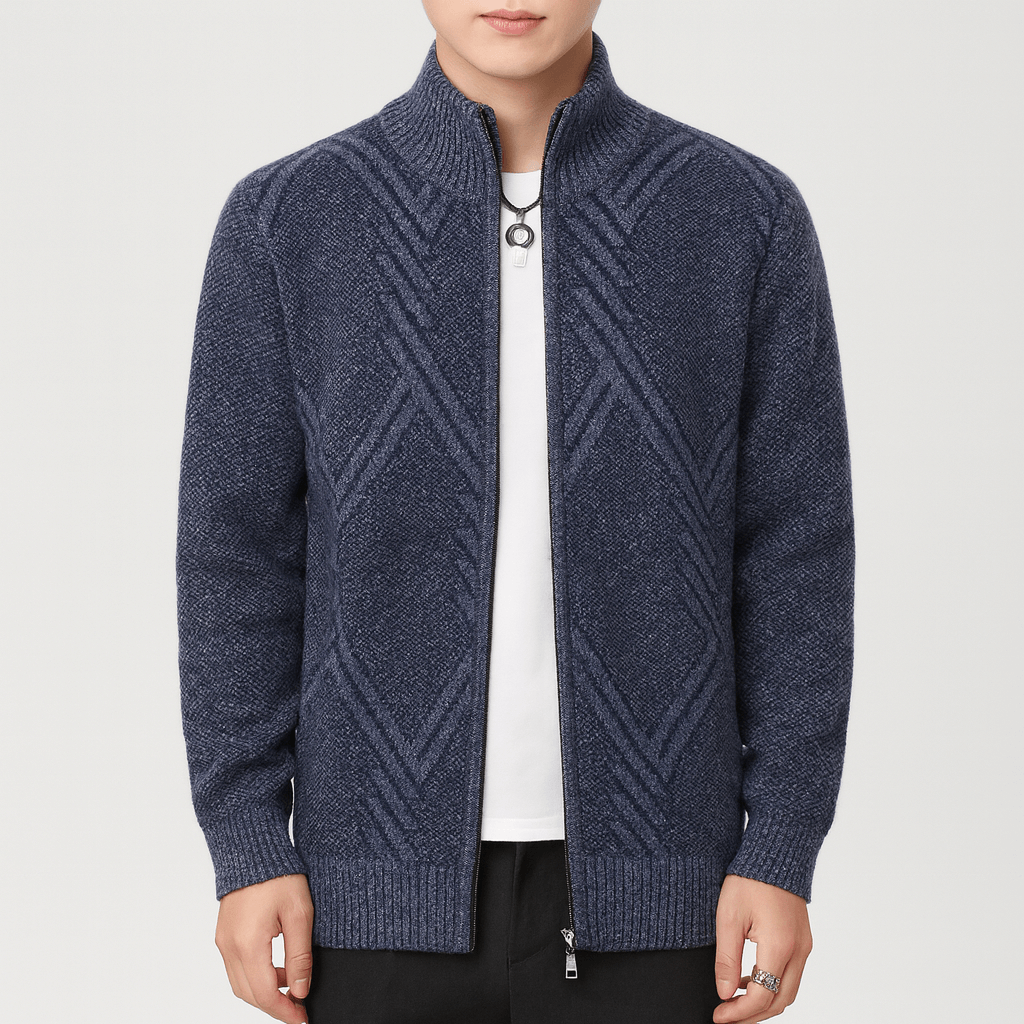 LUXEOUTFIT | Classic Knit Cardigan Vest