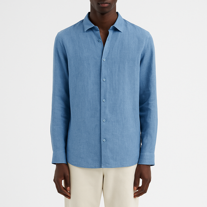 LUXEOUTFIT | Classic Linen Shirt
