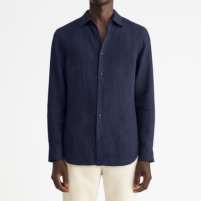 LUXEOUTFIT | Classic Linen Shirt