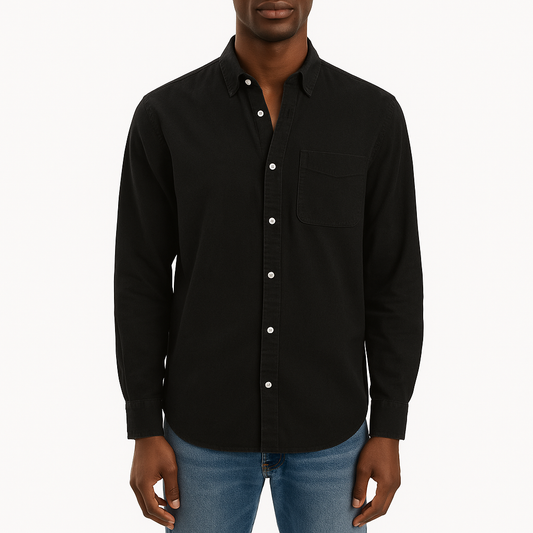 LUXEOUTFIT | Cotton Button Shirt