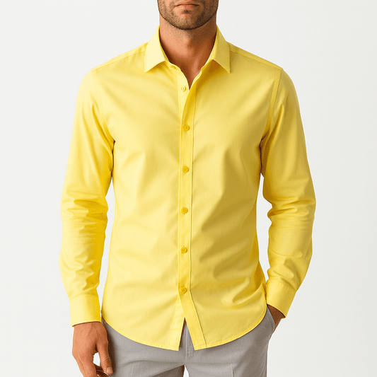 LUXEOUTFIT | Long Sleeve Button-Down Shirt