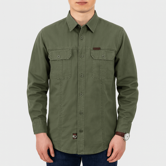 LUXEOUTFIT | Point Collar Shirt