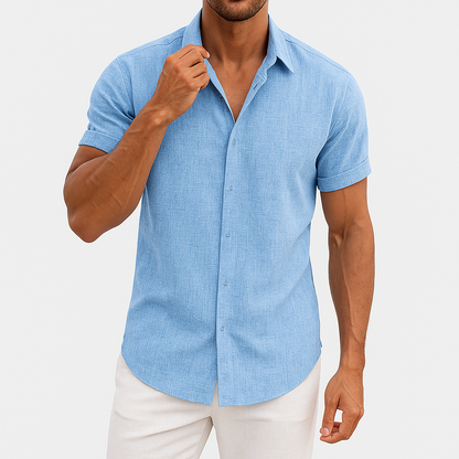 LUXEOUTFIT | Refined Linen Shirt