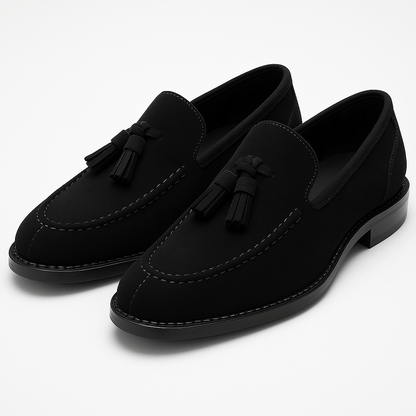 LUXEOUTFIT | Soft Leather Tassel Loafers