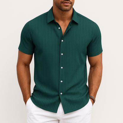 LUXEOUTFIT | Striped Cotton Shirt
