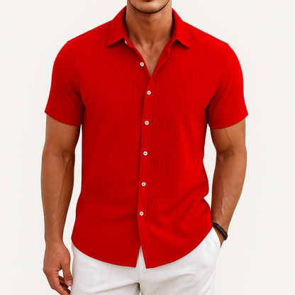 LUXEOUTFIT | Striped Cotton Shirt