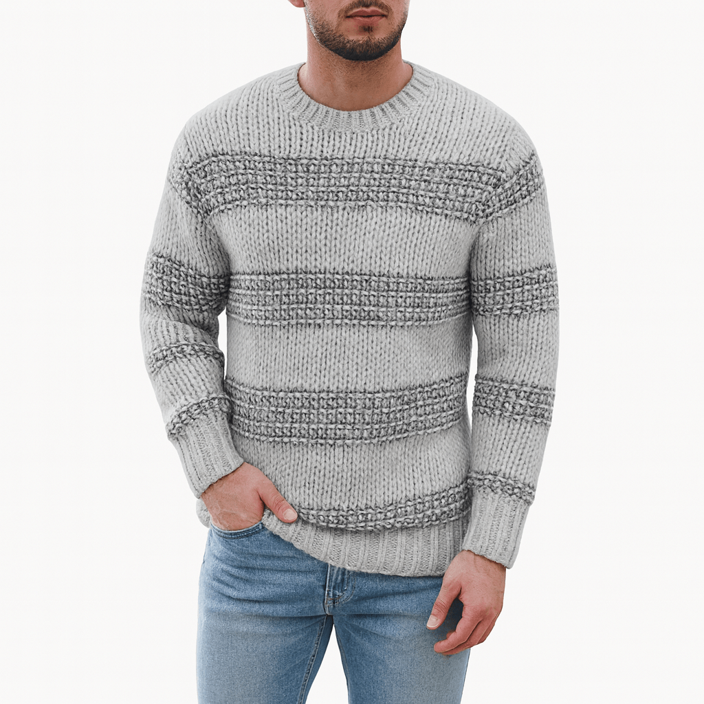 LUXEOUTFIT | Striped Knit Sweater