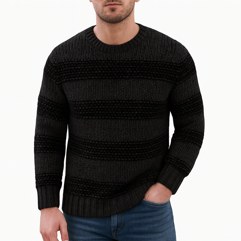 LUXEOUTFIT | Striped Knit Sweater