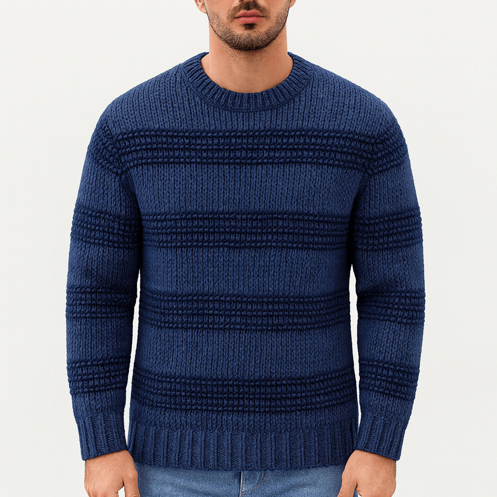 LUXEOUTFIT | Striped Knit Sweater
