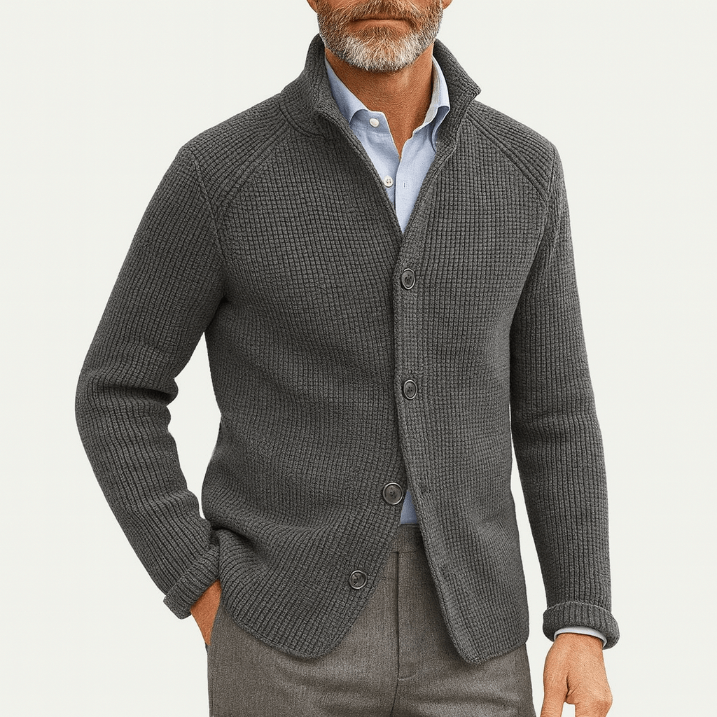 LUXEOUTFIT | Textured Knit Cardigan