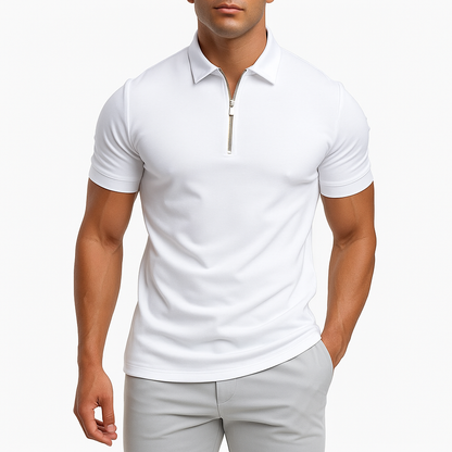 LUXEOUTFIT | Zipper Polo Style