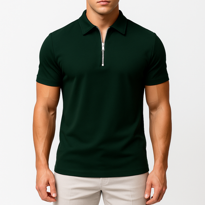 LUXEOUTFIT | Zipper Polo Style
