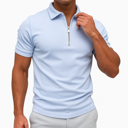 LUXEOUTFIT | Zipper Polo Style