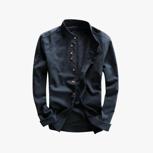Linen Lightweight Shirt for Men Casual Slim Fit Luxeoutfit