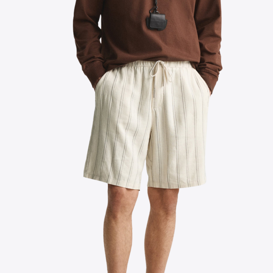 Linen Shorts for Men Comfortable Summer Wear Luxeoutfit