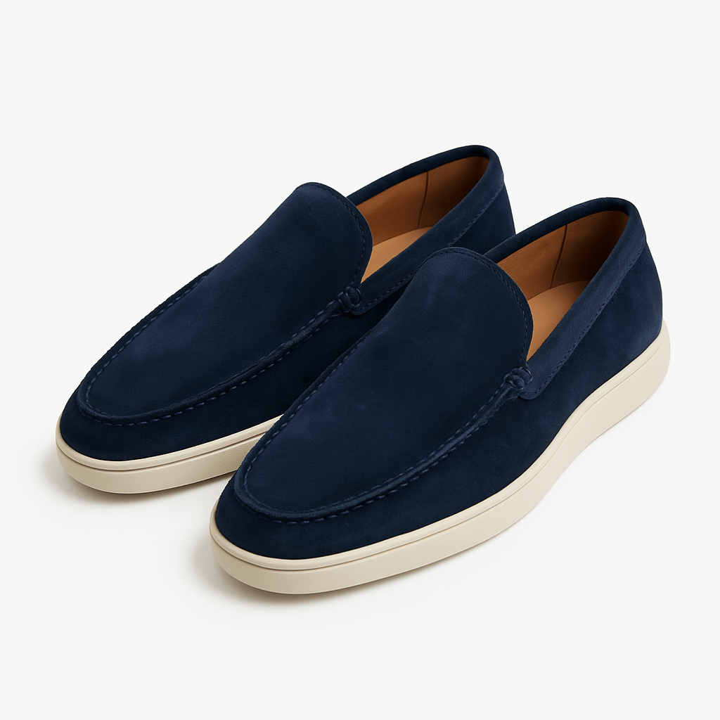 Giviny | Low Suede Loafers