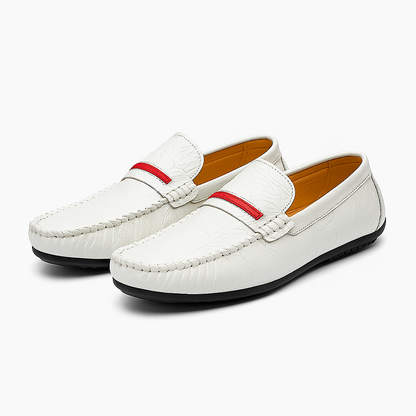 Luxeoutfit | Executive Textured Leather Loafers