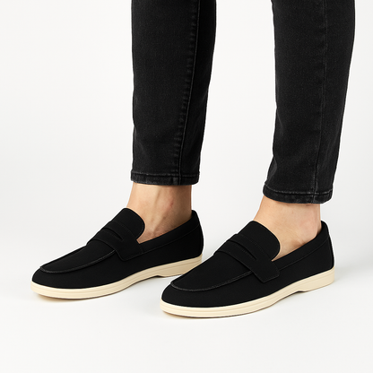 Luxeoutfit | Hand-Stitched Suede Loafers