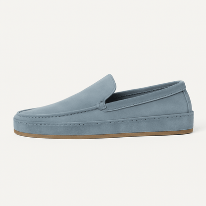 Luxeoutfit | Sculpted Full-Grain Leather Loafers