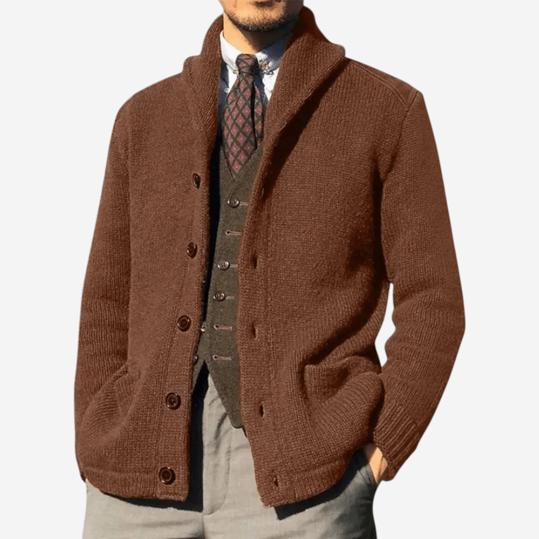 LUXEOUTFIT | Wool Knit Cardigan