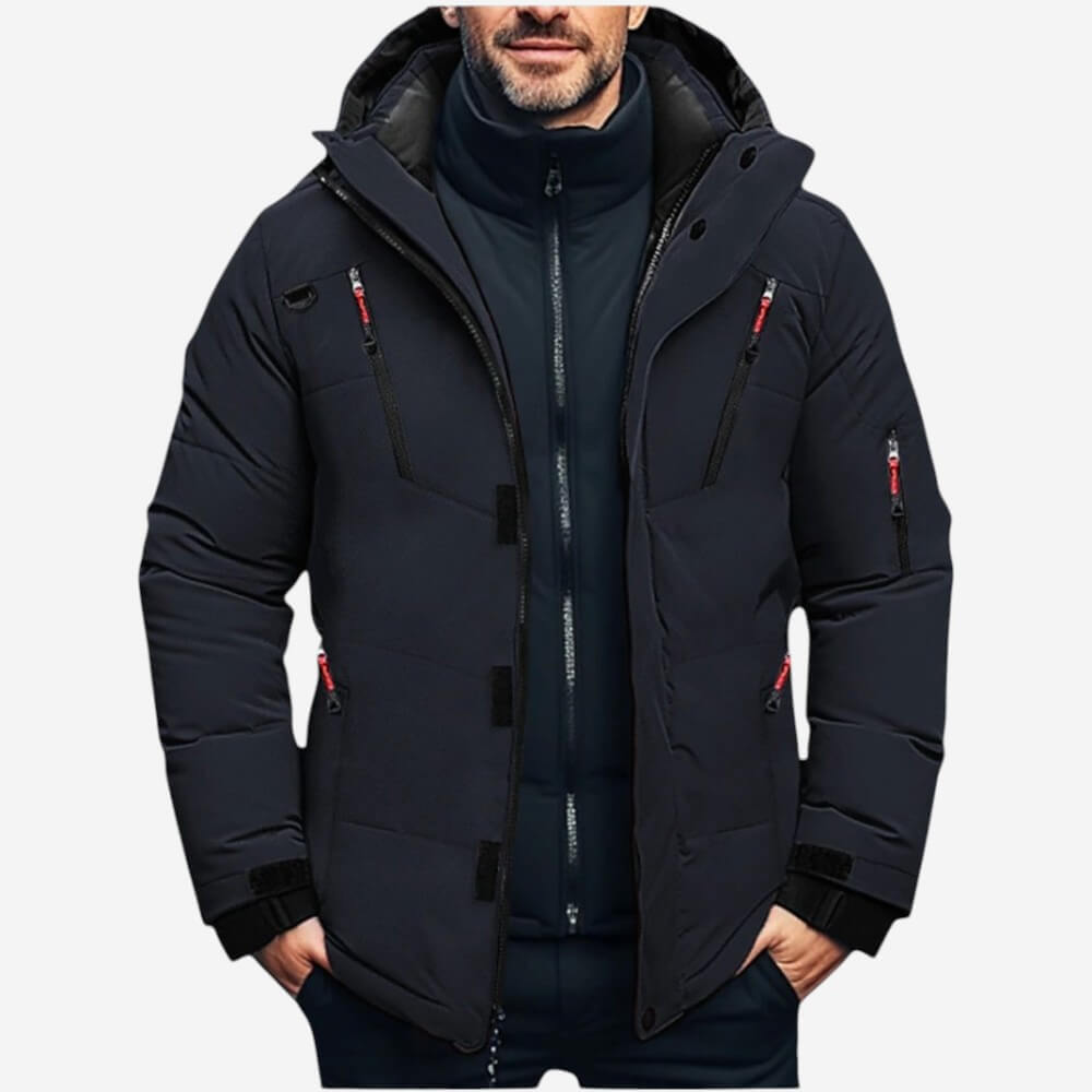 LUXEOUTFIT | Hooded Ski Jacket
