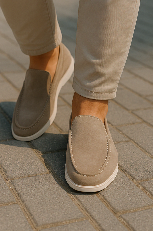 Men's Lightweight Brown Loafers for Casual and Formal Wear Luxeoutfit