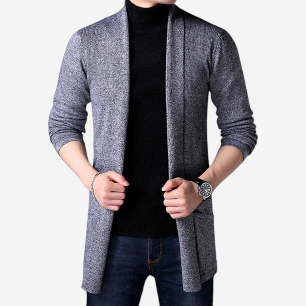 LUXEOUTFIT | Relaxed Long Cardigan