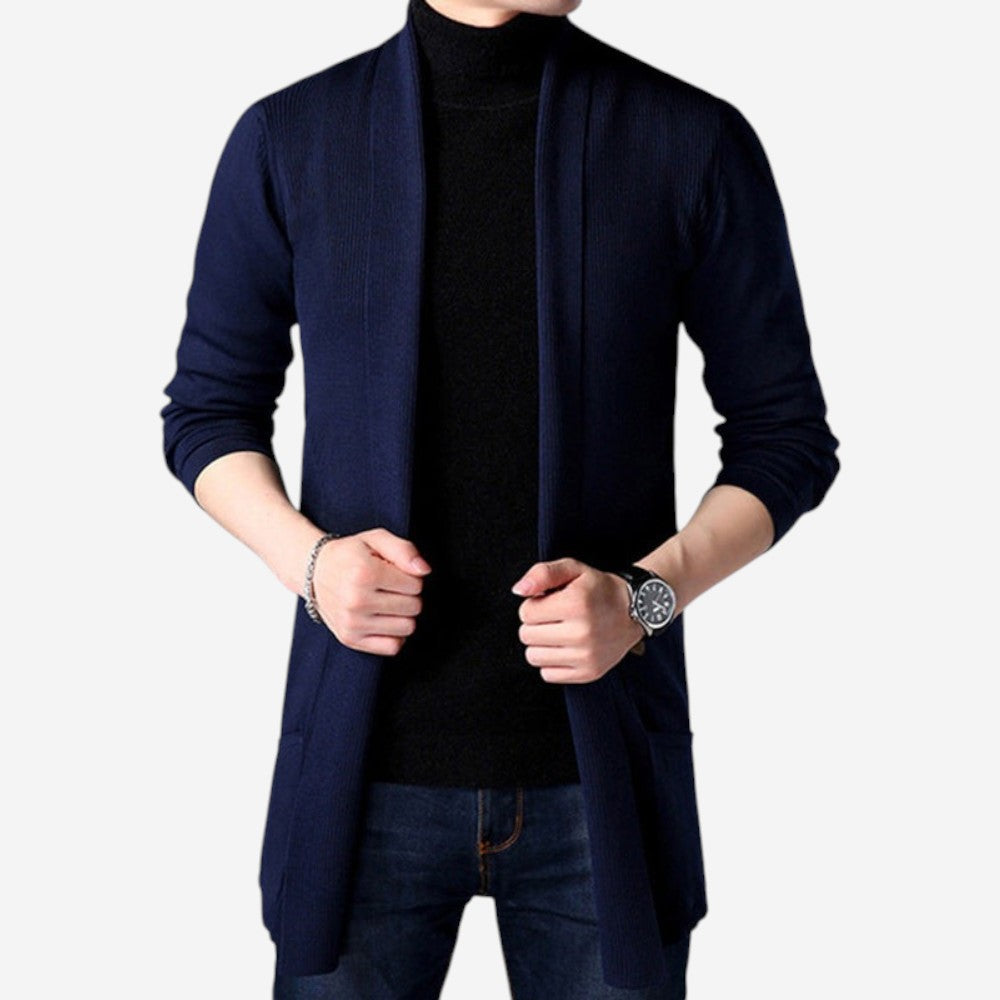 LUXEOUTFIT | Relaxed Long Cardigan