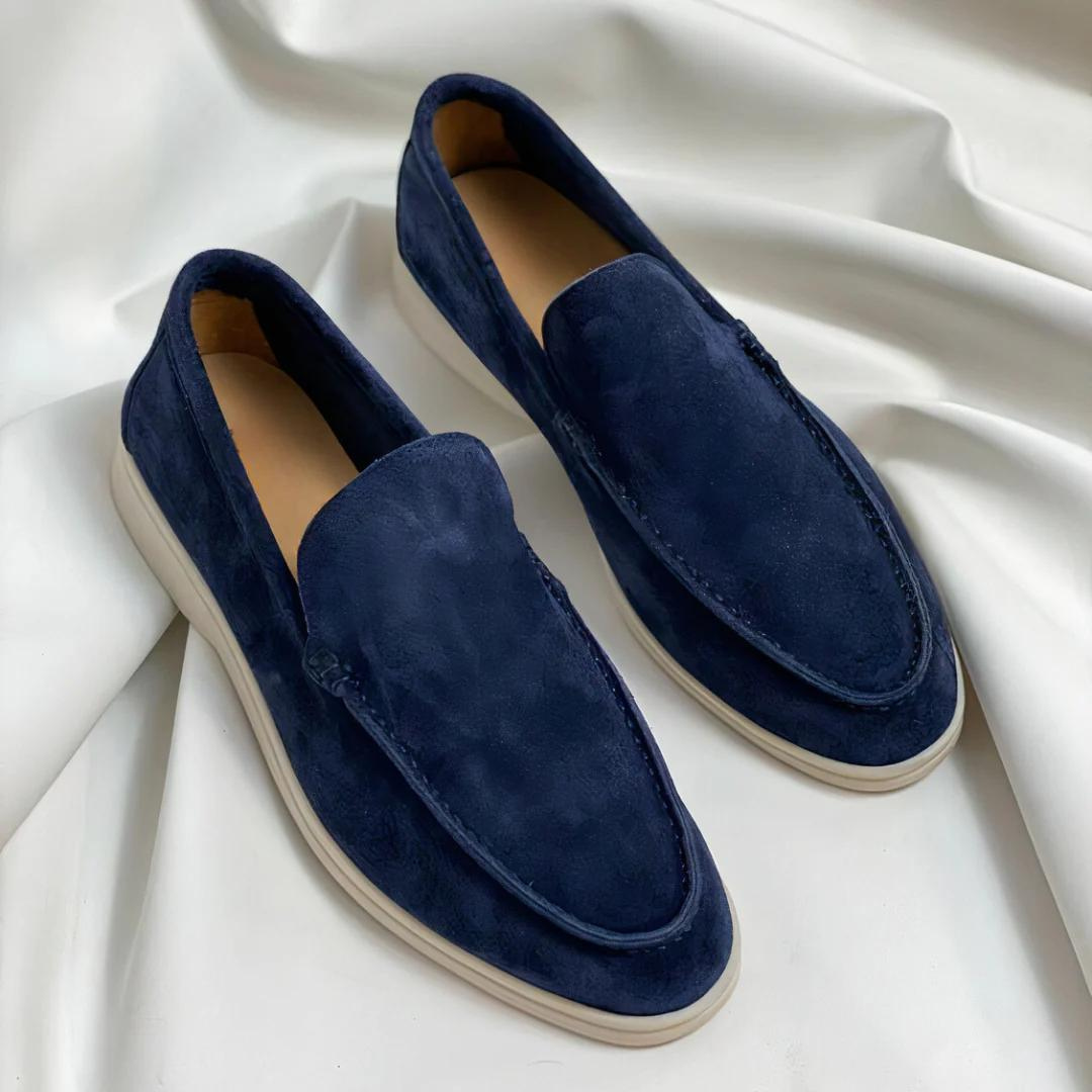 Men's Low Suede Loafers for Casual and Formal Wear Luxeoutfit