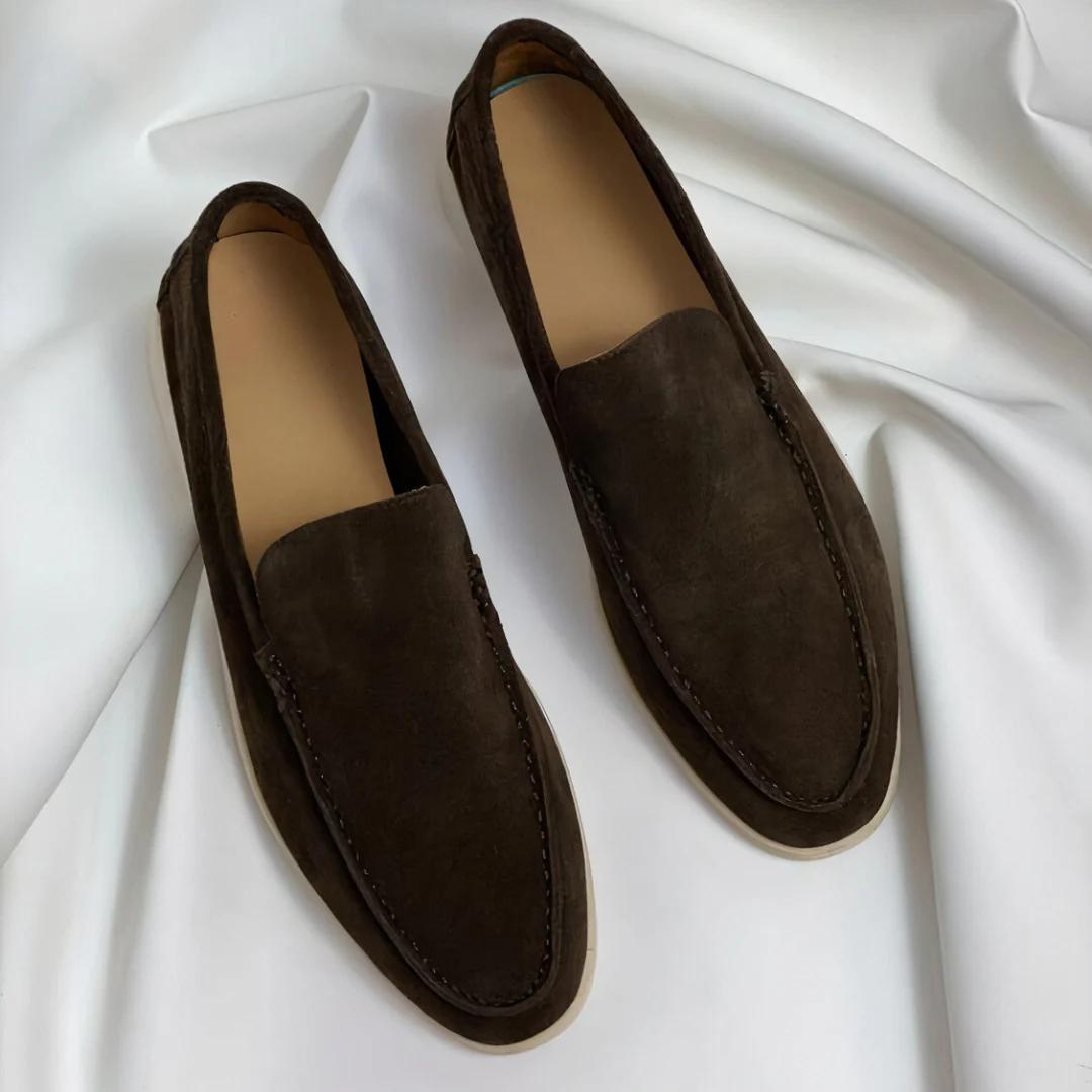 Men's Low Suede Loafers for Casual and Formal Wear Luxeoutfit