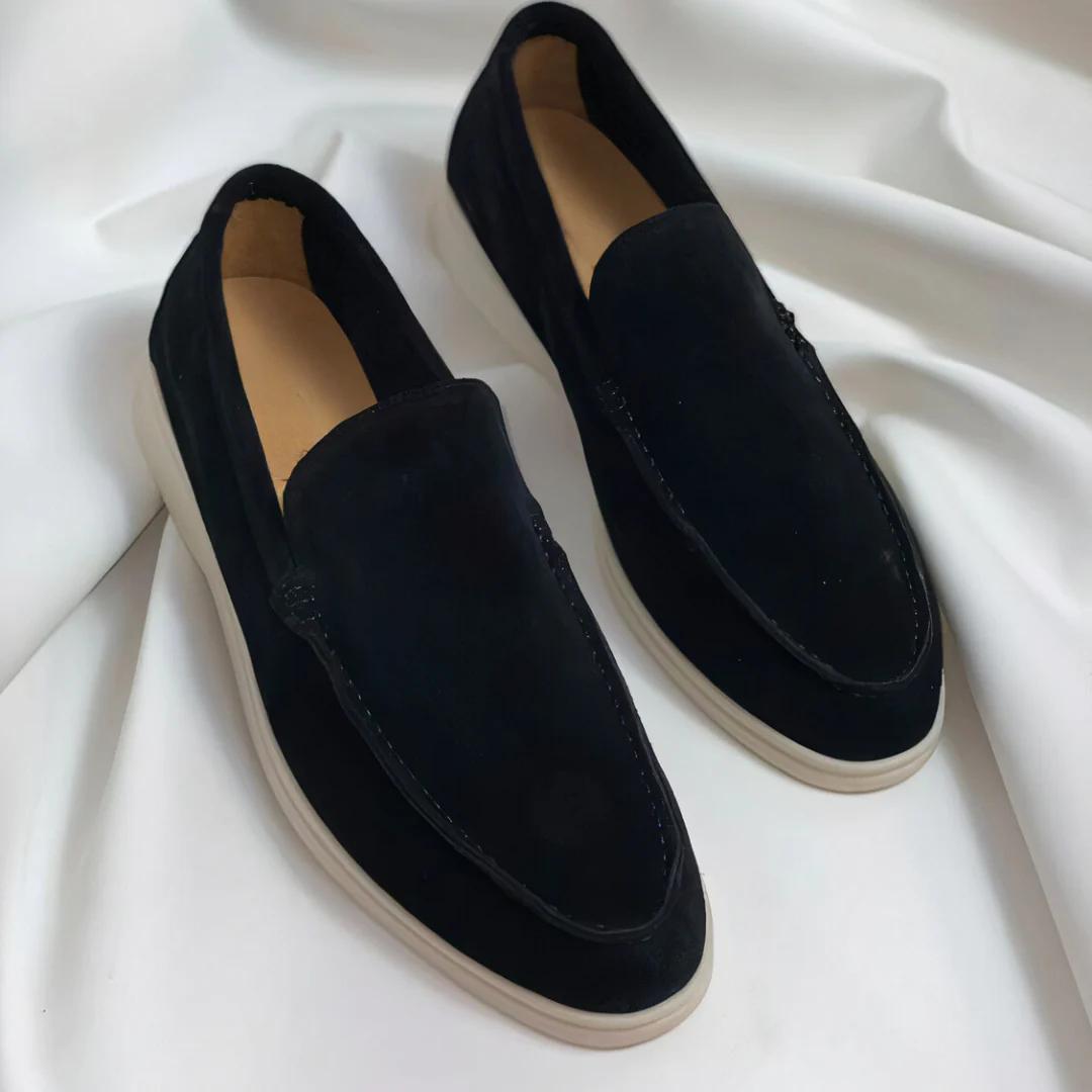 Men's Low Suede Loafers for Casual and Formal Wear Luxeoutfit