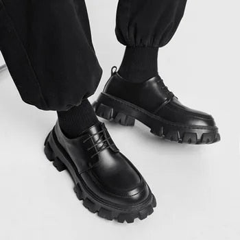 Nathan - Modern Leather Derby