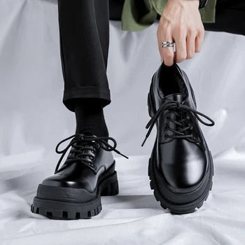 Nathan - Modern Leather Derby