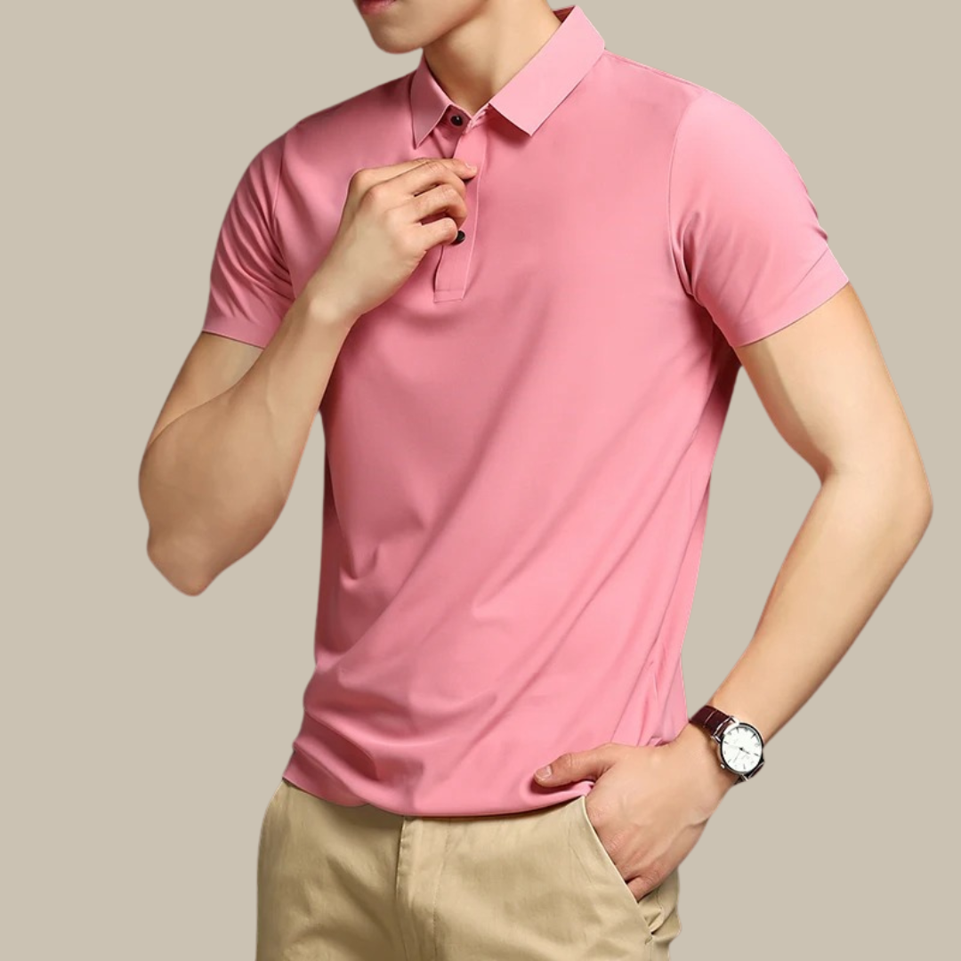Marco - Elegant short-sleeve polo shirt for men for every occasion