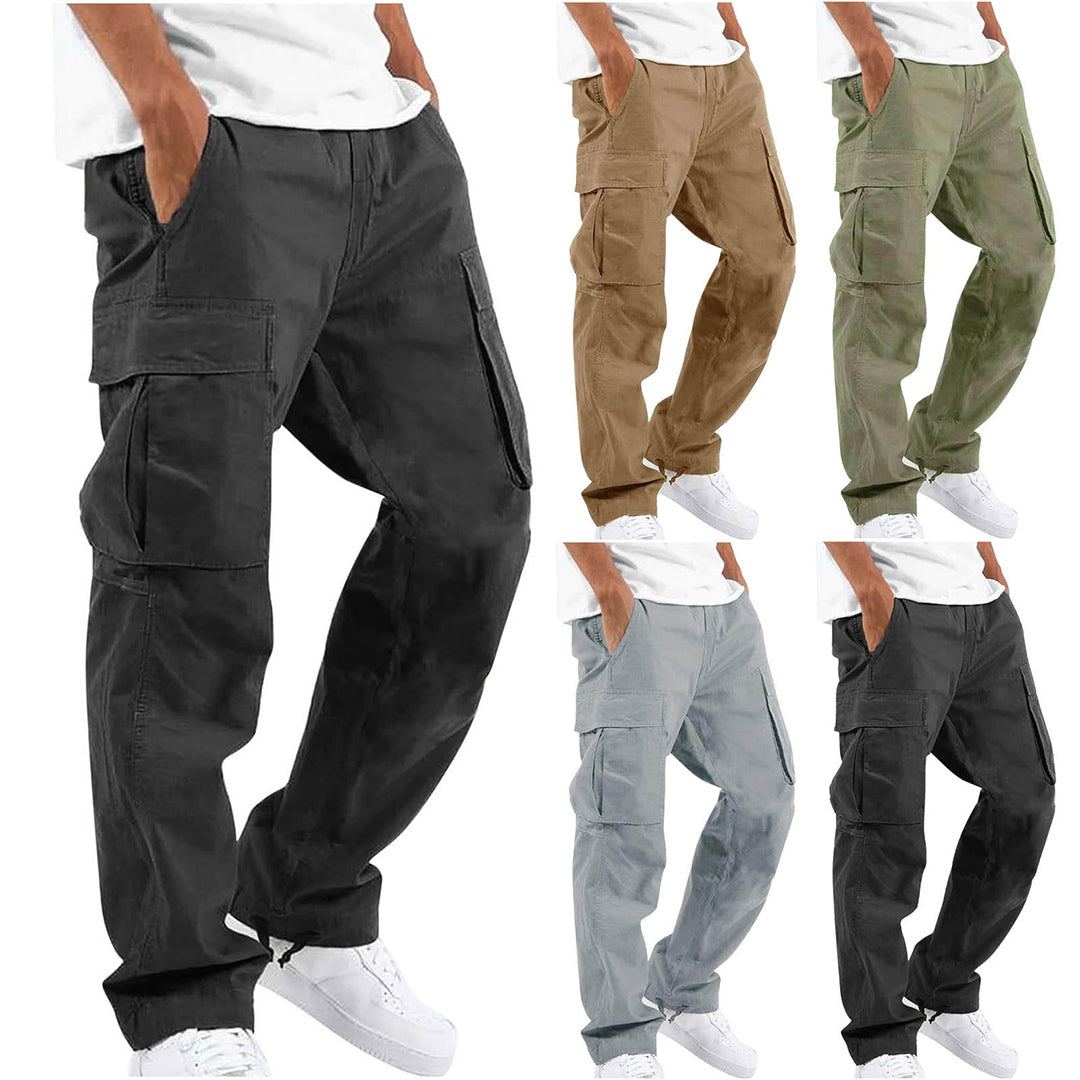 Pantaloni Cargo da Uomo – Comfort e Stile con Tasche Pratiche