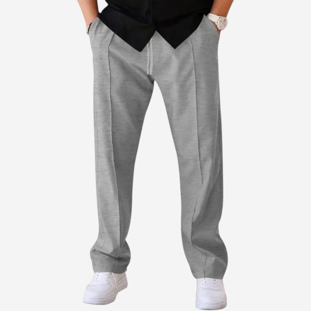 LUXEOUTFIT | Loose Straight Trousers