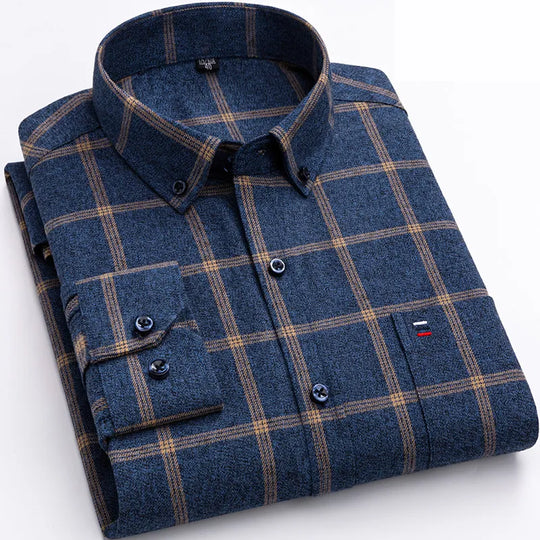 Jarvis - Camicia in Cotone Raffinata per Uomo