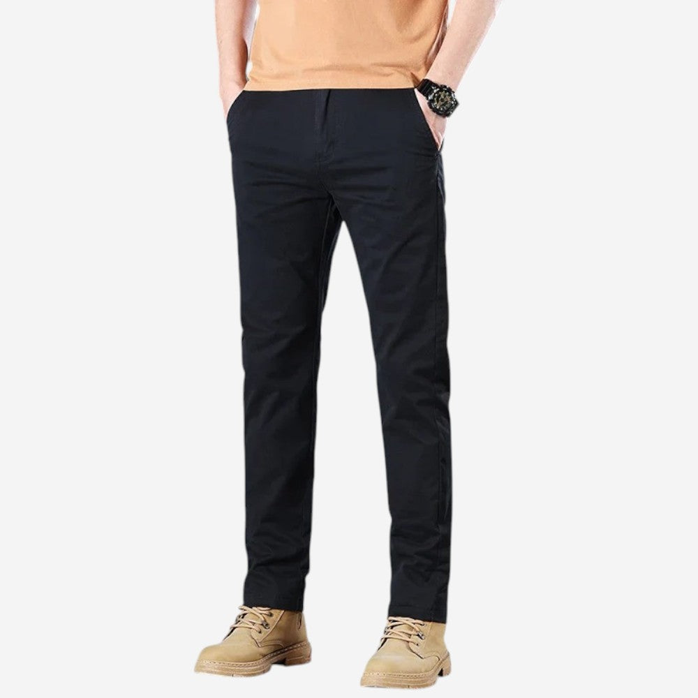 LUXEOUTFIT | Cotton Work Trousers