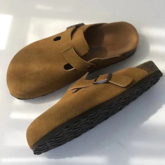 Sandali Boston in pelle unisex premium: stile e qualità in uno