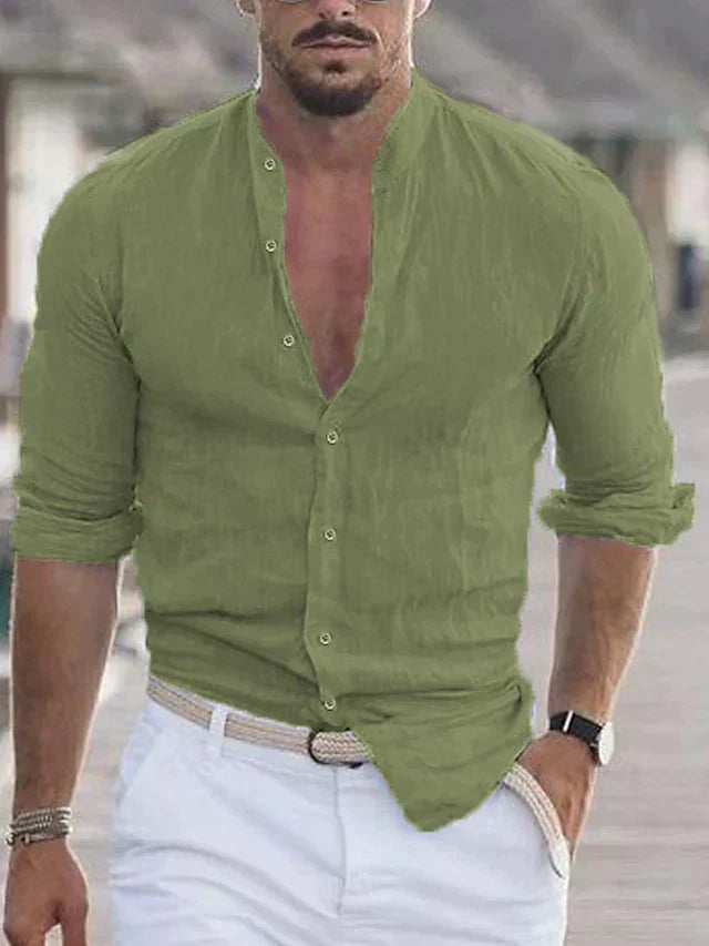 Daniel – la camicia di lino elegante per uomo