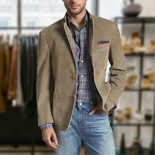 BENNY - Blazer da uomo in cotone
