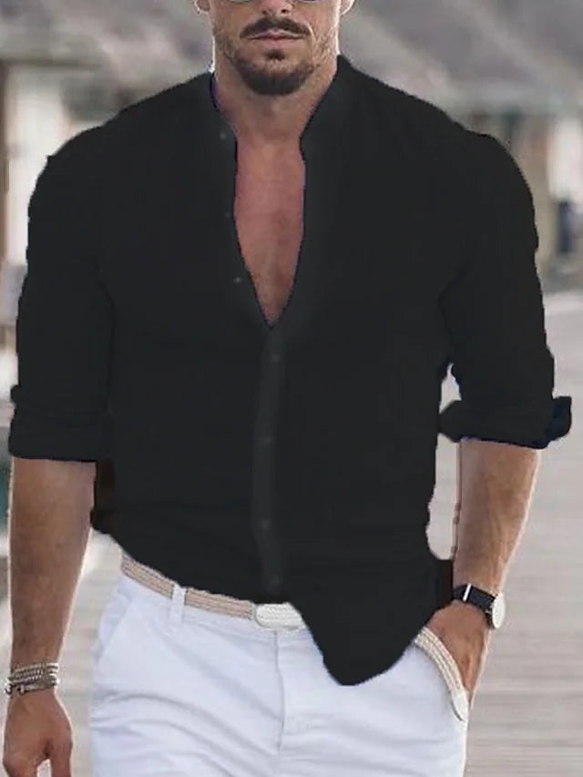 Daniel – la camicia di lino elegante per uomo
